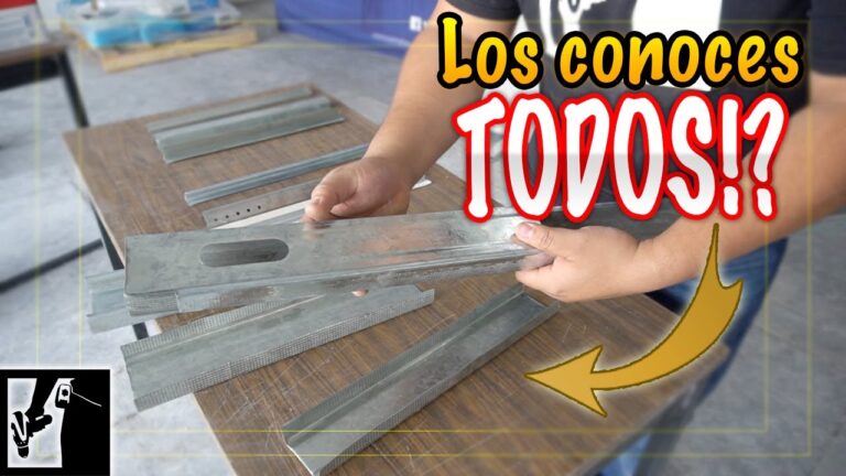 Perfiles Metálicos: Fundamentales para Trabajos con Pladur