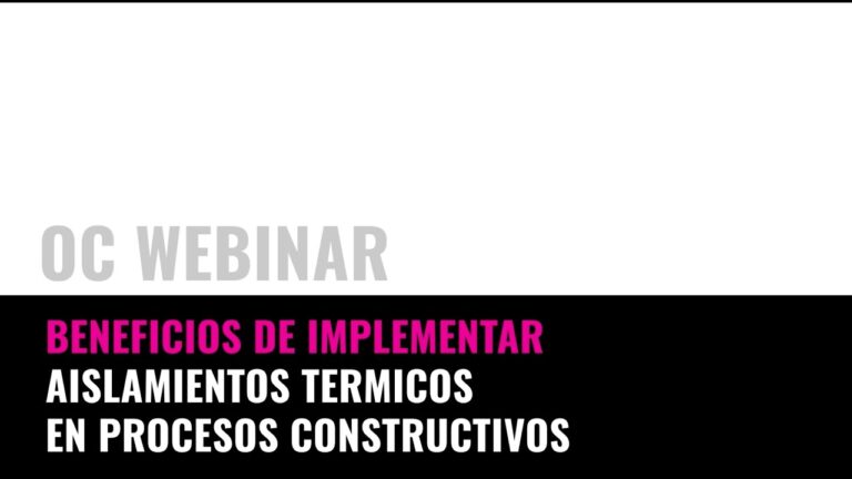 Ventajas del Aislamiento Térmico en Edificaciones